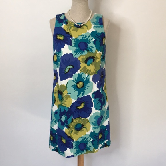 LOFT Dresses & Skirts - Retro sheath dress, flower power !